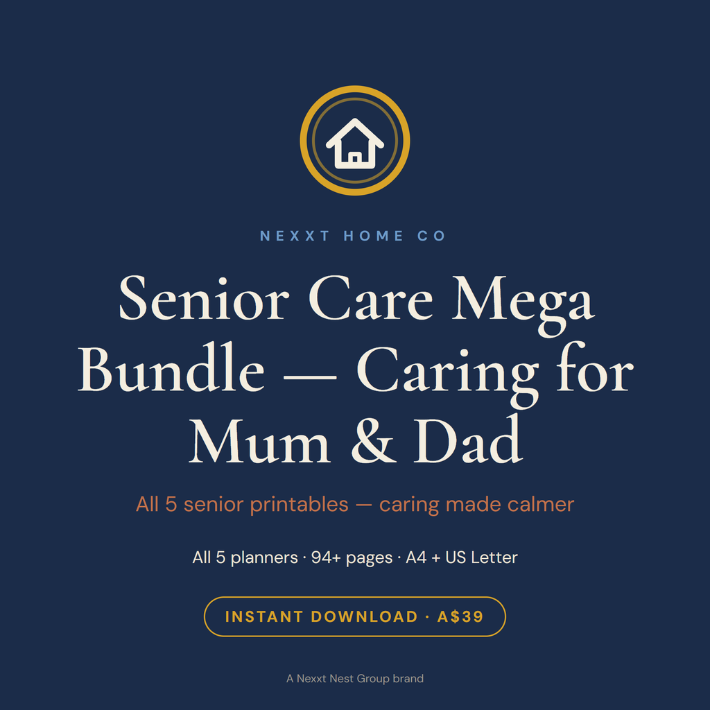 Senior Care Mega Bundle — Caring for Mum & Dad